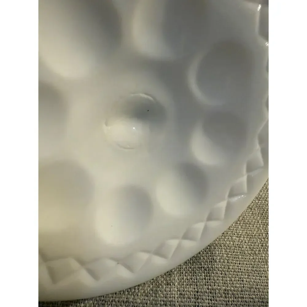 🕯️ Vintage Indiana Glass White Milk Glass Double Candle Holder | 7” Wide | Clas